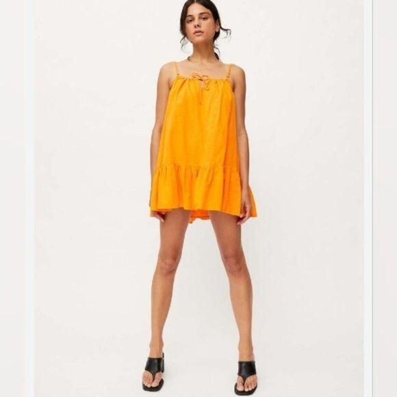 Urban Outfitters Dresses & Skirts - Urban Outfitters Uo Nova Ruffle Frock Dress Size Medium